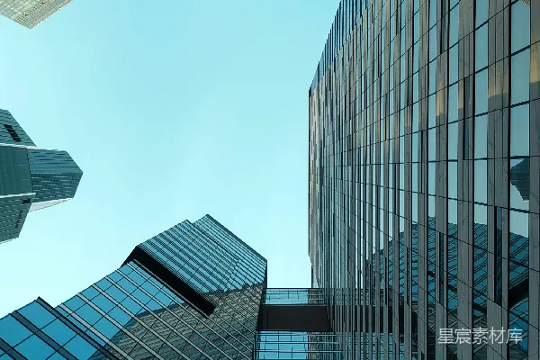 高清摄影 低角度拍摄高层建筑