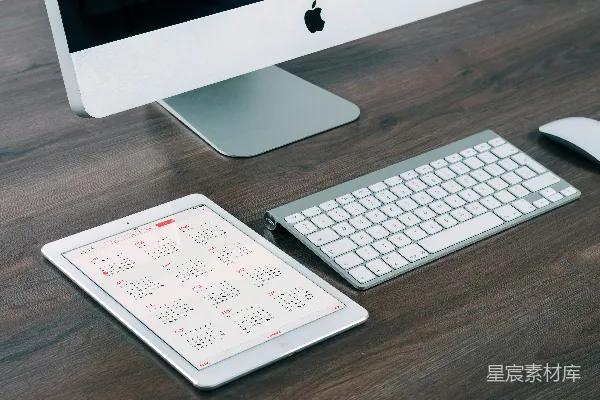 高清摄影 iMac 铝合金版和 iPad
