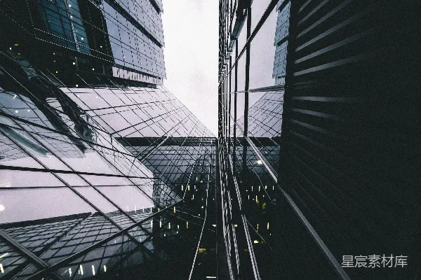 高清摄影 玻璃建筑的建筑摄影