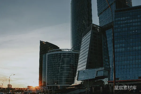 高清摄影 黑白高层建筑