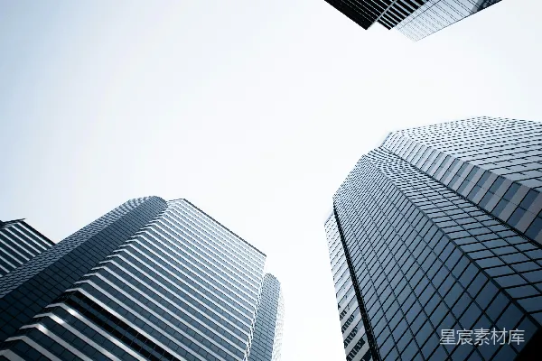 高清摄影 高楼建筑的低角度摄影