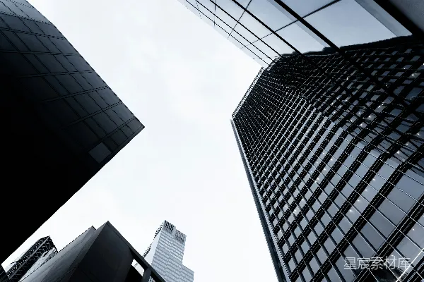 高清摄影 低角度拍摄高楼建筑