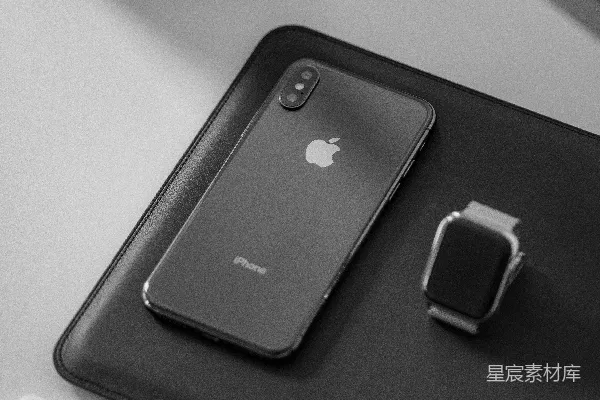 高清摄影 太空灰色的iPhone X