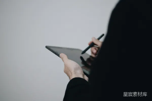 高清摄影 黑色平板电脑