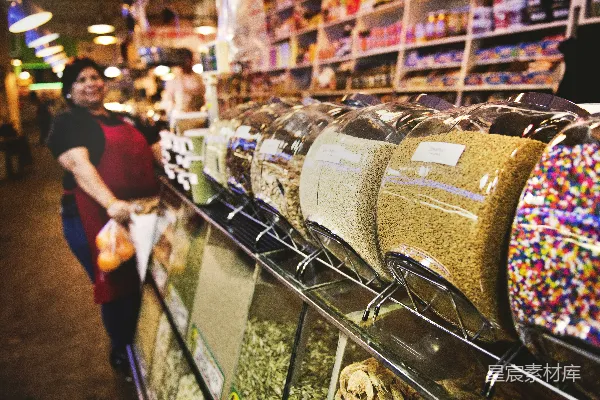 高清摄影 浅景深拍摄的糖果罐