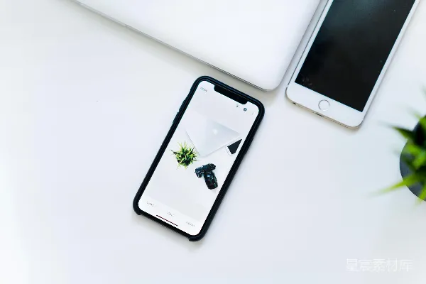 高清摄影 太空灰色的iPhone X