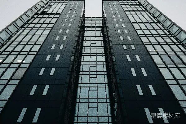高清摄影 低角度拍摄高楼建筑