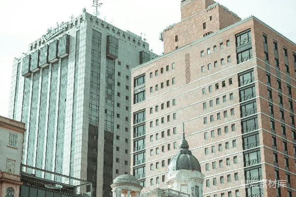 高清摄影 一组建筑物