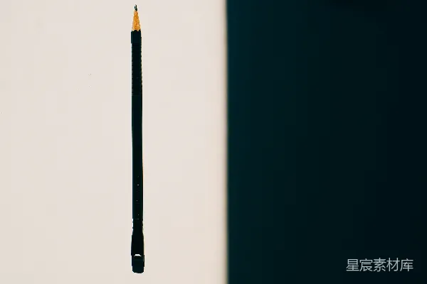 高清摄影 黑色铅笔