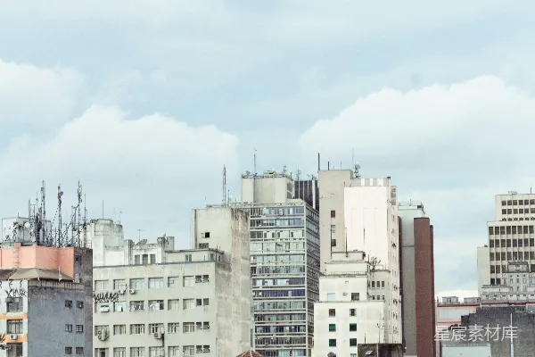 高清摄影 白天的高层建筑