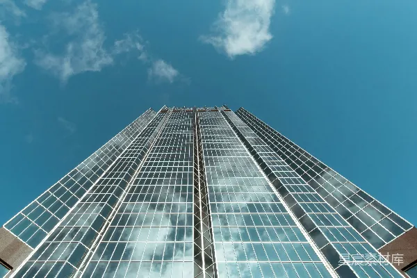 高清摄影 白天高楼的近景