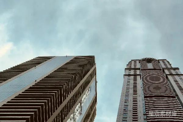 高清摄影 高楼建筑的低角度摄影