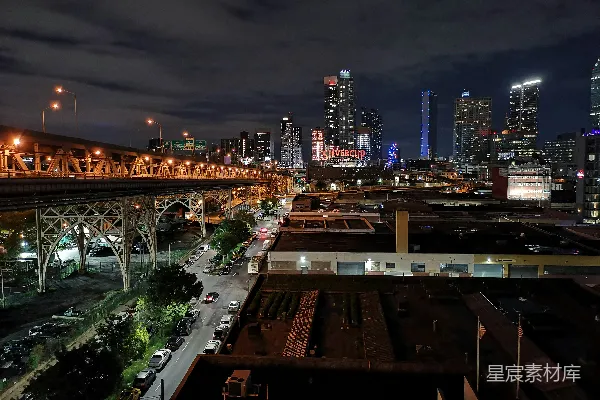 高清摄影 夜间城市照片