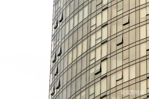 高清摄影 幕墙高层建筑白天