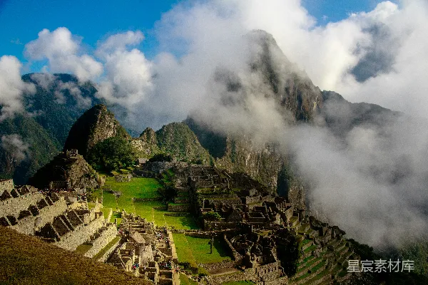 高清摄影 航拍山景