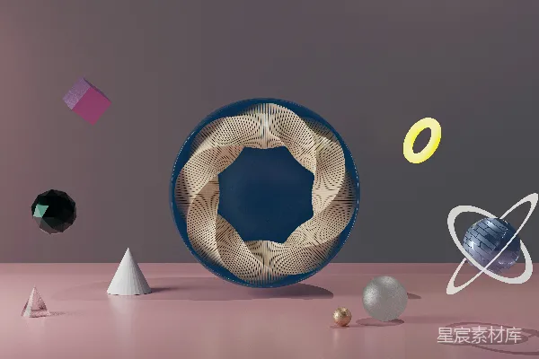 高清摄影 蓝色和白色的圆圈图案，带有白色和蓝色的圆圈插图。