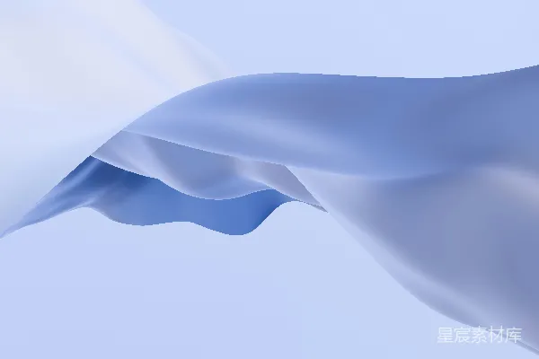 高清摄影 模糊的蓝白织物图像