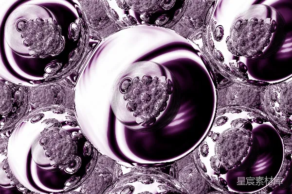 高清摄影 一组闪闪发光的金属物体