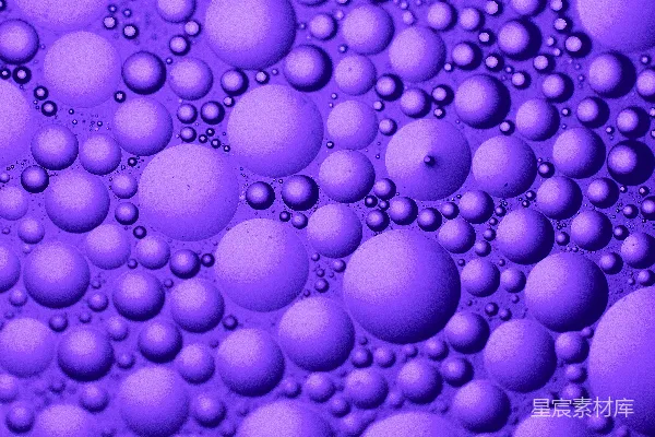 高清摄影 很多紫色的泡泡
