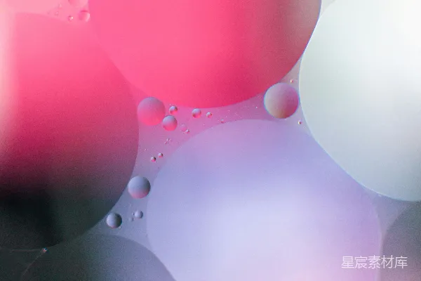 高清摄影 粉白抽象画