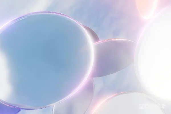 高清摄影 一串气球漂浮在空中