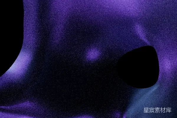 高清摄影 紫色和黑色的抽象流体形状