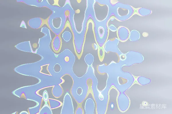 高清摄影 灰色背景上带有柔和色调的抽象波浪图案