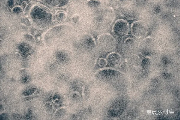 高清摄影 水中的气泡特写视图