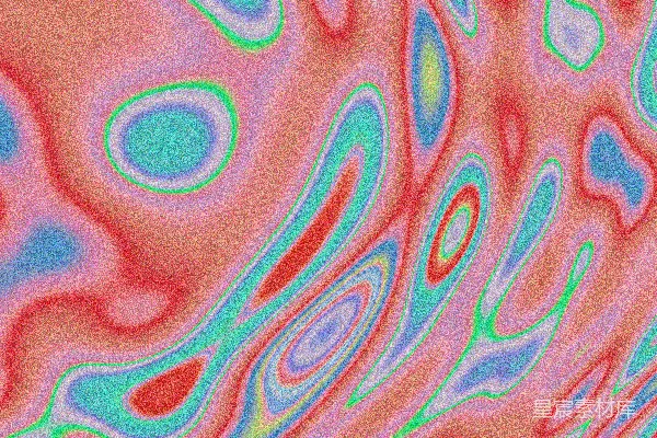高清摄影 抽象流体艺术，带有粉色、蓝色和绿色的漩涡。