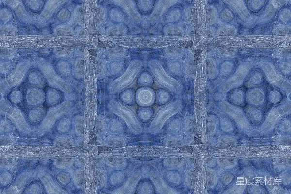 高清摄影 蓝色和白色的图案，带有圆形设计。