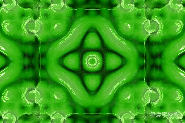 高清摄影 一个绿色的抽象背景，带有圆形设计。