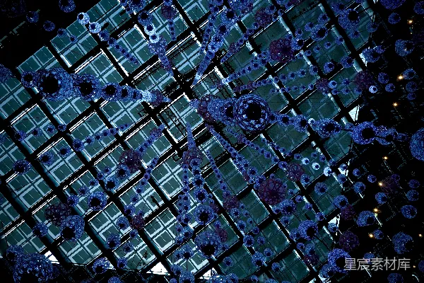 高清摄影 蓝色和黑色的抽象画作
