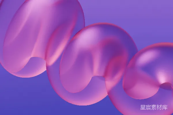 高清摄影 紫色背景上的弧形设计