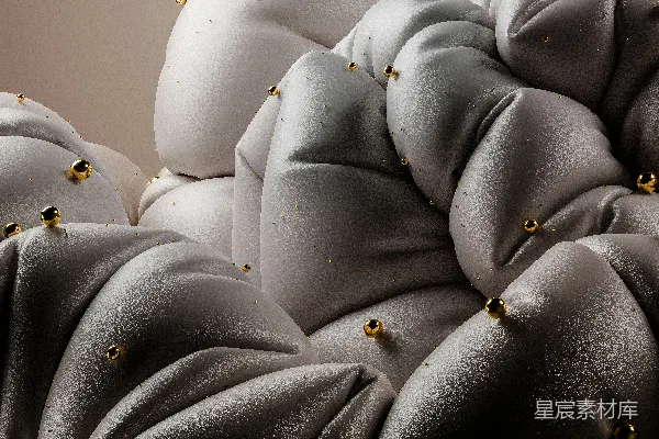 高清摄影 一堆叠在一起的枕头
