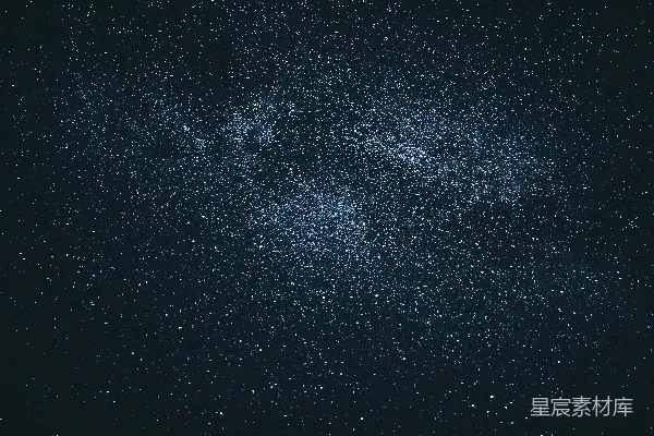 高清摄影 黑白星夜