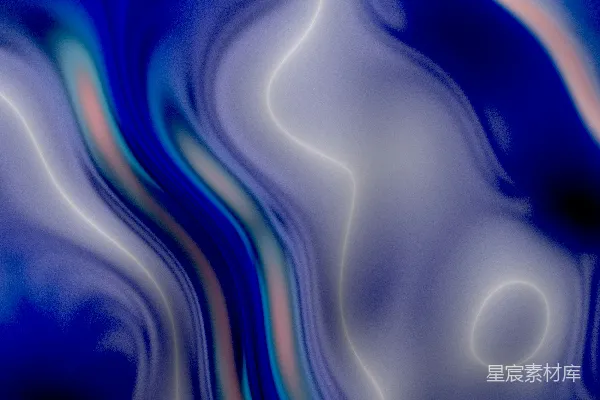 高清摄影 一个蓝白相间的背景，上面有波浪形的设计。