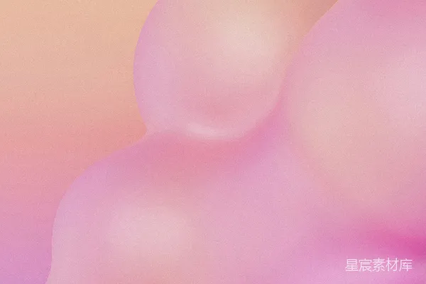 高清摄影 天空中模糊不清的粉红色云朵