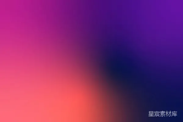 高清摄影 一个充满活力的渐变背景，包含粉红、珊瑚和紫色的色调。