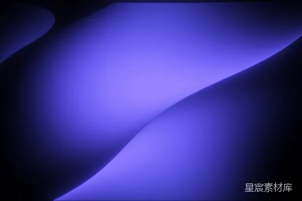 高清摄影 流动的紫色光在黑色背景上