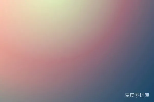 高清摄影 白天橙色和蓝色的天空