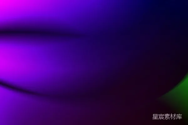 高清摄影 暗室中的紫色光线