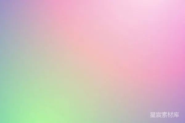 高清摄影 粉色和绿色的颜色插图