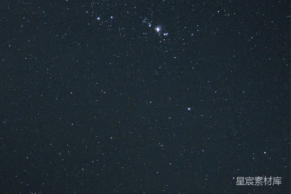 高清摄影 夜空中闪烁的星星