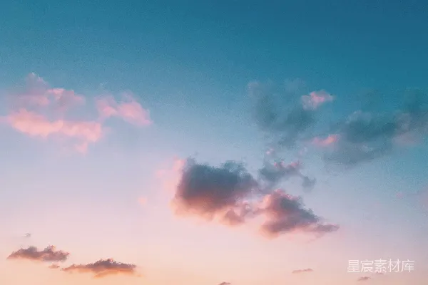 高清摄影 白色和灰色的云彩