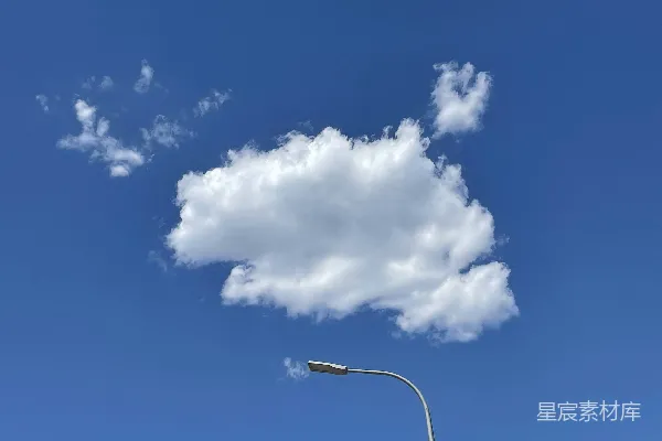 高清摄影 白天白云蓝天