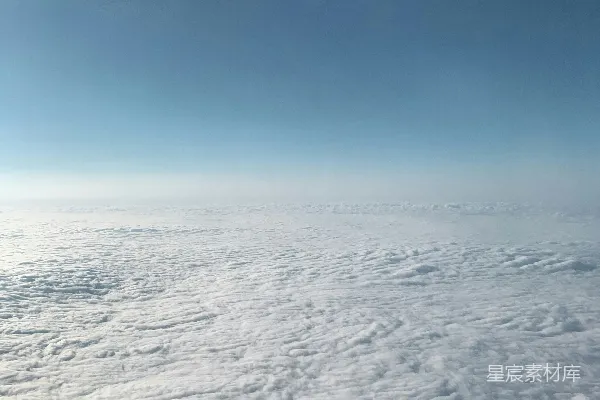 高清摄影 白云覆盖在地面之下