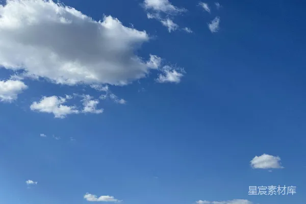 高清摄影 天空中的一群云