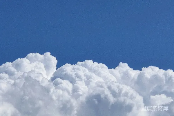 高清摄影 白天的蓝天白云