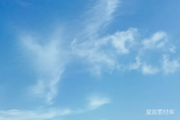 高清摄影 白天的蓝天白云