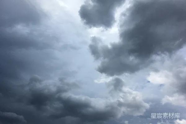 高清摄影 白天的白云蓝天